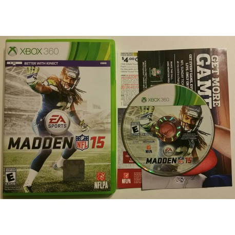Madden NFL 15 (Microsoft Xbox 360, 2014)