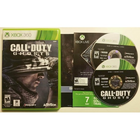 Call Of Duty Ghosts Xbox 360 Rated M