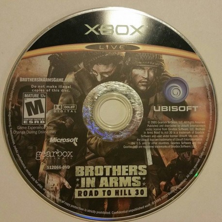 Brothers in Arms: Road to Hill 30 (Xbox, 2005)