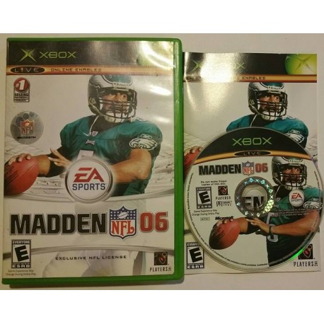 Madden NFL 06 (Microsoft Xbox, 2005) 