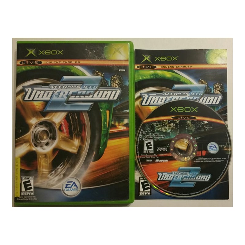 Usado: Jogo Need for Speed: Underground - Xbox (Europeu) em