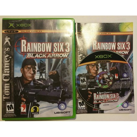 Tom Clancy's Rainbow Six 3 Black Arrow (Xbox, 2003)