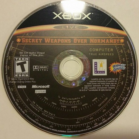 Secret Weapons Over Normandy (Microsoft Xbox, 2003)