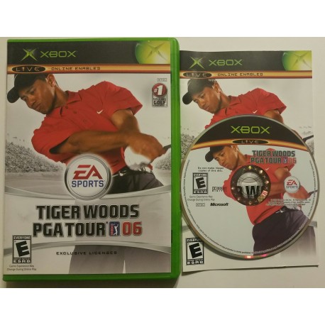 Tiger Woods PGA Tour 06 (Microsoft Xbox, 2005)