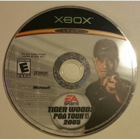 Tiger Woods PGA Tour 2005 (Xbox, 2004)