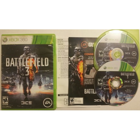 Battlefield 3 (Microsoft Xbox 360, 2011)
