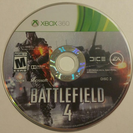 Battlefield 4 (Microsoft Xbox 360, 2013)