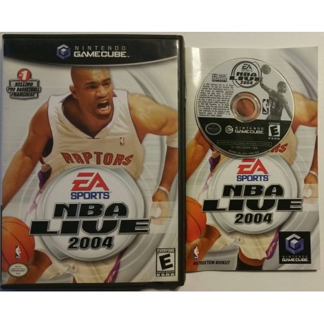NBA Live 2004 (Nintendo GameCube, 2003)