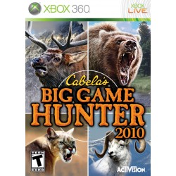 Cabela's Big Game Hunter 2010 (Microsoft Xbox 360, 2009)