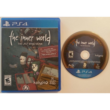 Inner World The Last Wind Monk (Sony PlayStation 4, 2017)