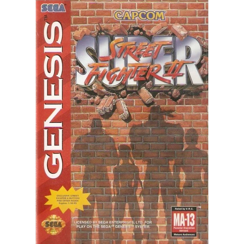 Super Street Fighter II Sega Genesis