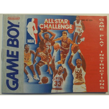 NBA All-Star Challenge (Nintendo Game Boy, 1991)