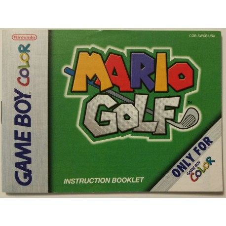 Mario Golf (Nintendo Game Boy Color, 1999)