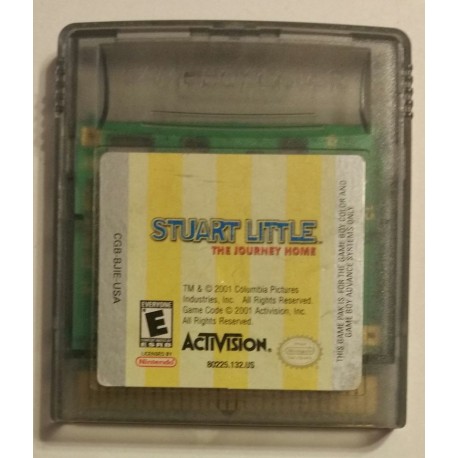 Stuart Little: Journey Home (Nintendo Game Boy Color, 2001)
