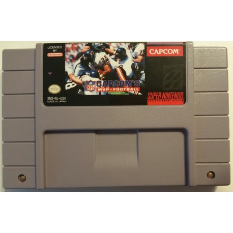 Capcom's MVP Football (Super Nintendo, 1992)