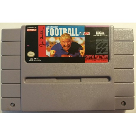 John Madden Football (Super NES, 1991)