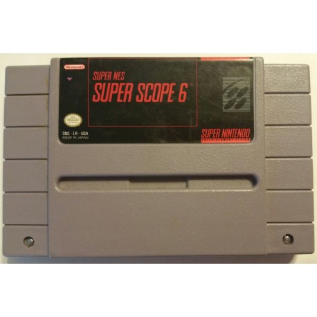 Super Scope 6 (Nintendo SNES, 1992)