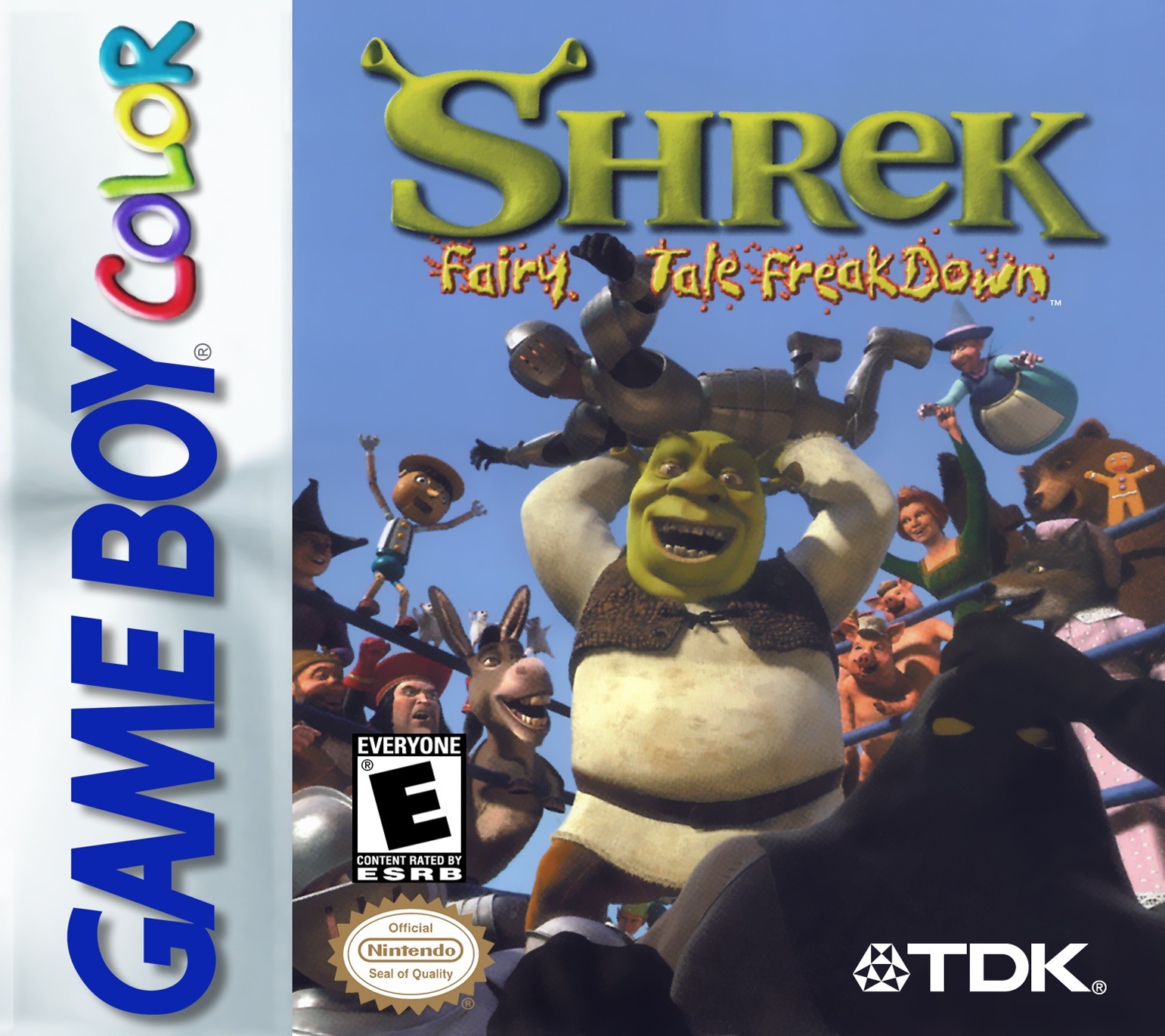 Shrek Fairy Tale Freakdown Nintendo Game Boy Color 01 Game Igloo