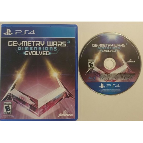 Geometry Wars 3: Dimensions Evolved (Sony PlayStation 4, 2016)