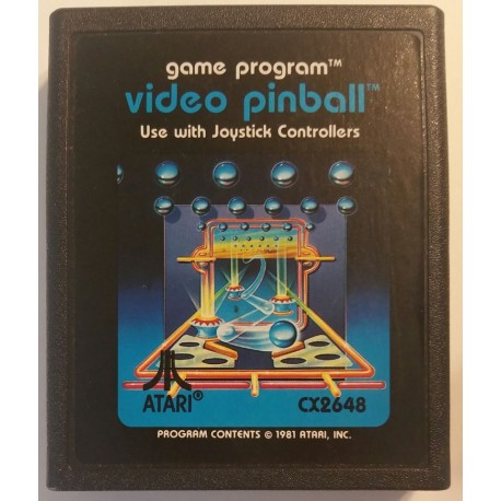 Video Pinball (Atari 2600, 1981)