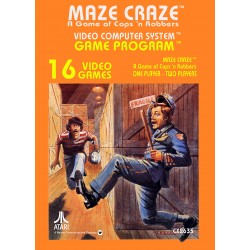 Maze Craze A Game of Cops and Robbers (Atari 2600, 1980)