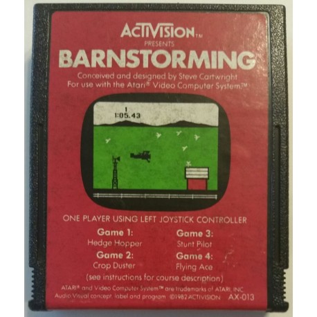 Barnstorming (Atari 2600, 1982)