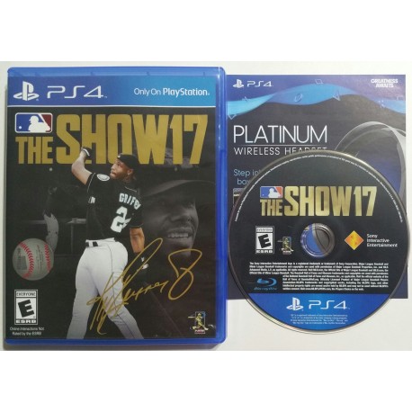 MLB The Show 17 (Sony PlayStation 4, 2017)