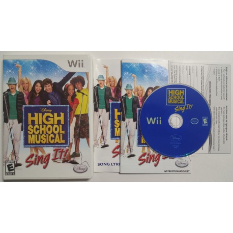 High School Musical Sing It (Nintendo Wii, 2007)