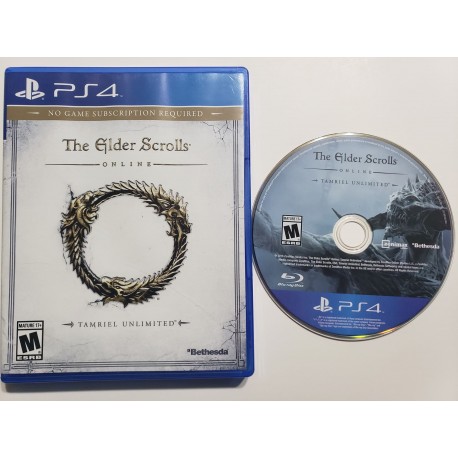 The Elder Scrolls Online Tamriel Unlimited (Sony PlayStation 4, 2015)