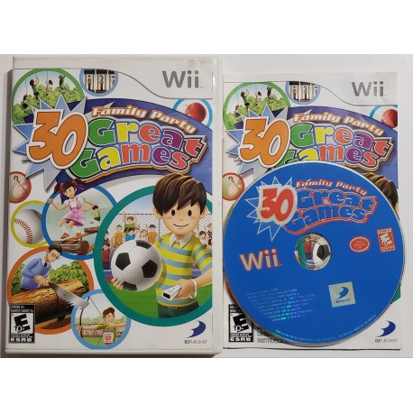 Family Party: 30 Great Games (Nintendo Wii, 2008)