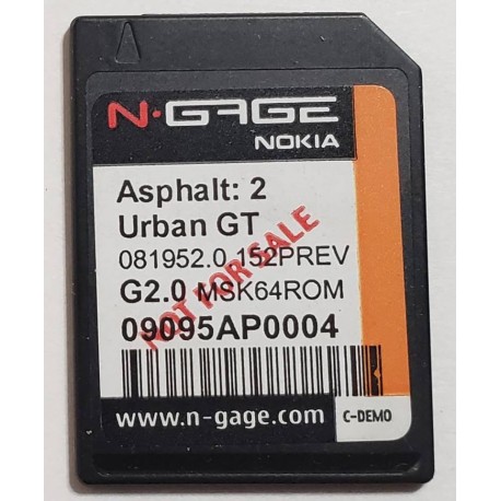 Asphalt Urban GT 2 (Nokia N-Gage, 2005)