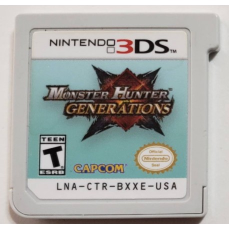 Monster Hunter Generations (Nintendo 3DS, 2016)