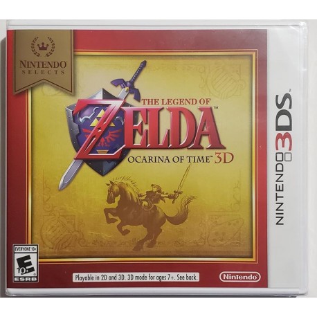 The Legend of Zelda Ocarina of Time 3D (Nintendo 3DS, 2011)