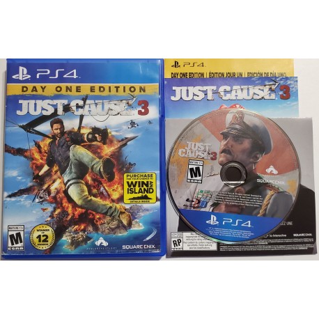 Just Cause 3 -- Day One Edition (Sony PlayStation 4, 2015)