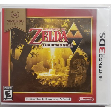 The Legend of Zelda A Link Between Worlds (Nintendo 3DS, 2013)