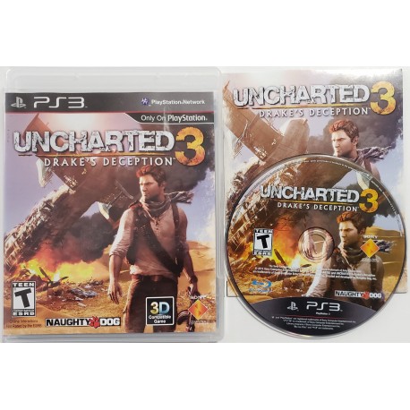 Uncharted 3 Drake's Deception (Sony Playstation 3, 2012)